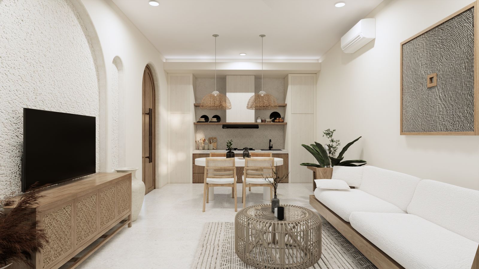 Rumah tropis dengan taman pribadi, foto 2